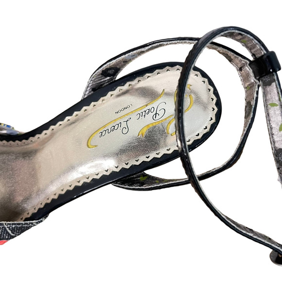 Quirky Colorful Poetic License platform ankle buckle heels - 38.5 - Picture 5 of 6